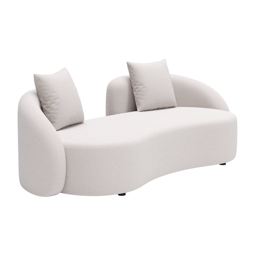 Sunny Isles Loveseat Beige. Picture 6
