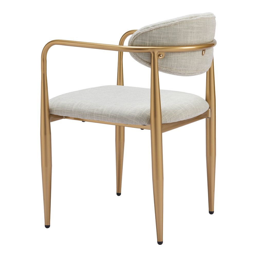 Zens Dining Chair (Set of 2) Quill Gray. Picture 5