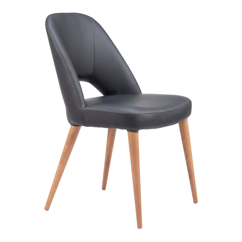 Leith Dining Chair (Set of 2) Black. Picture 8
