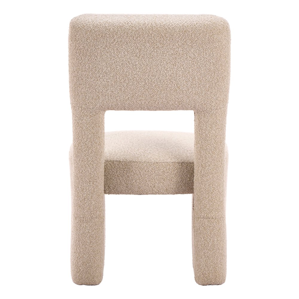 Dewey Dining Chair (Set of 2) Beige. Picture 7