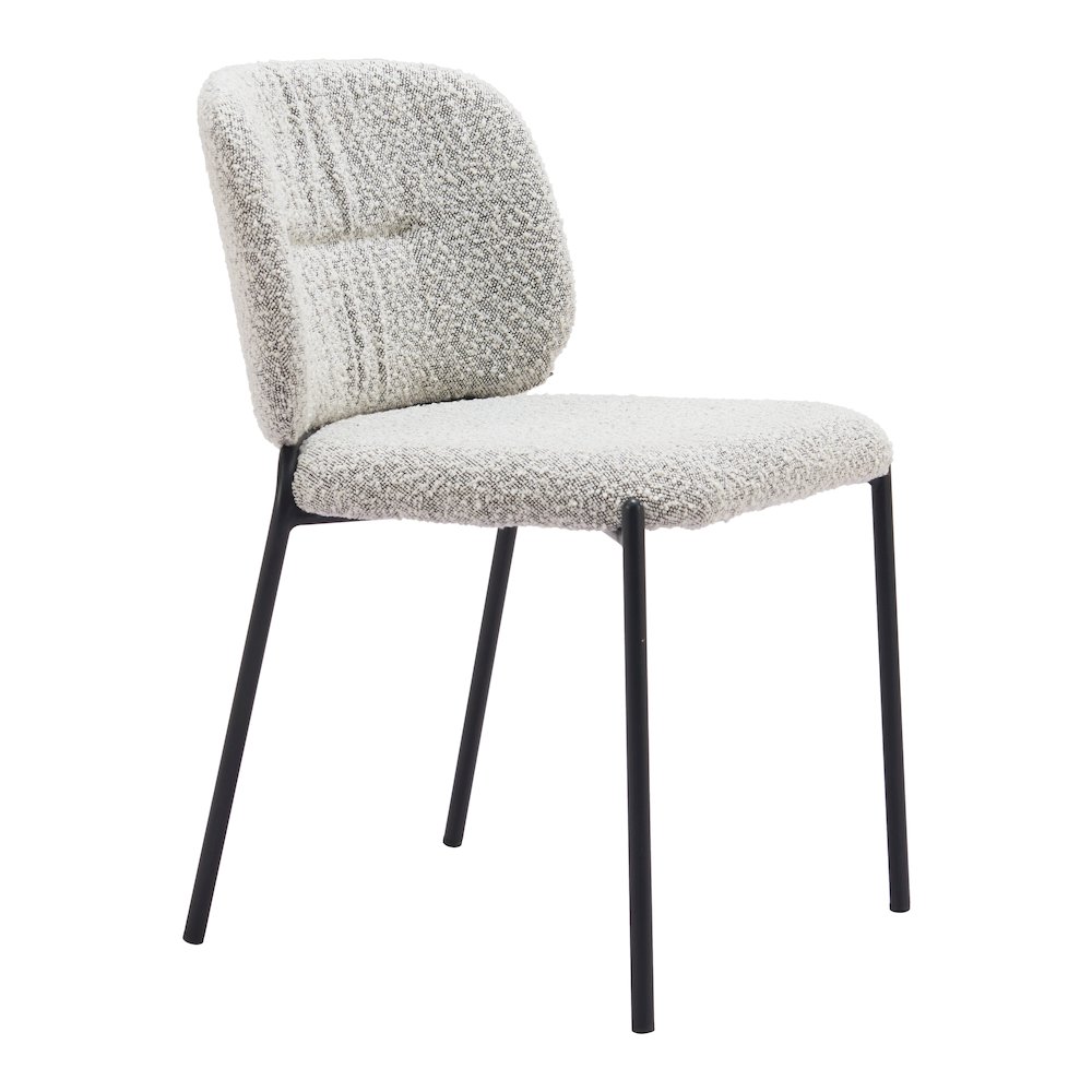 Plat Dining Chair (Set of 2) Gray. Picture 1