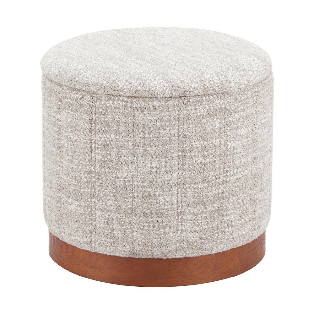 Fije Storage Ottoman Gray. Picture 4