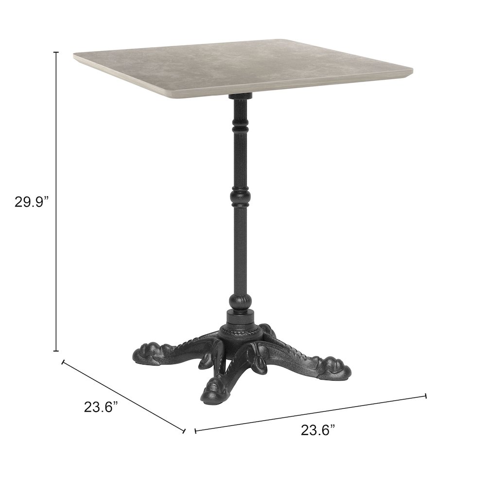 Alfresco Dining Table Gray. Picture 7