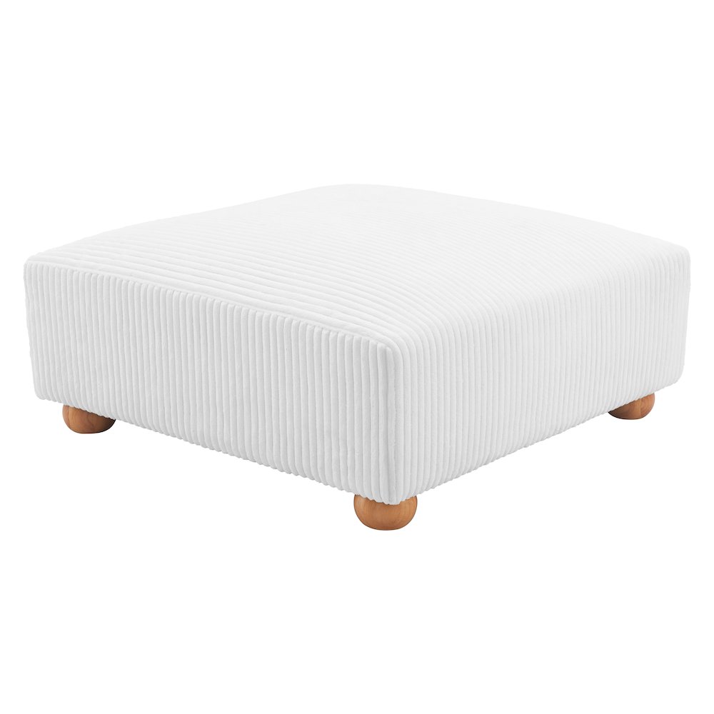Tayte Ottoman White. Picture 5