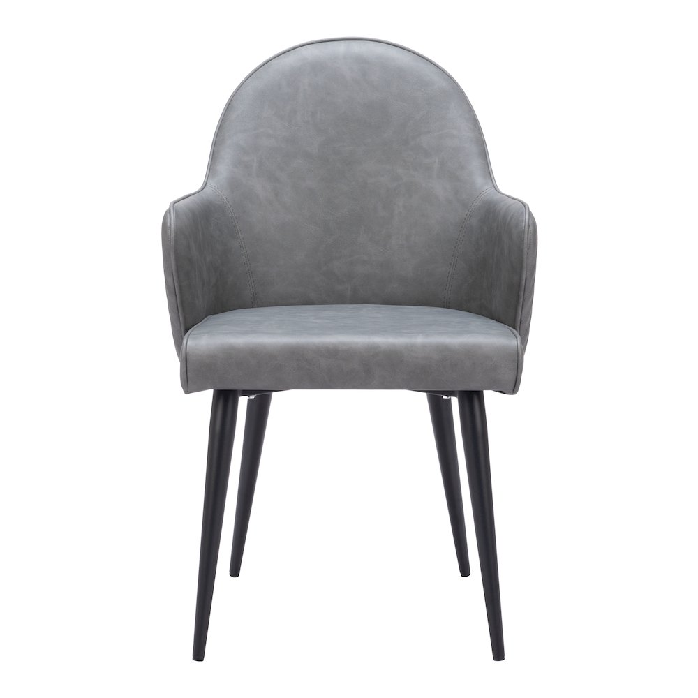 Silloth Dining Chair Gray. Picture 3