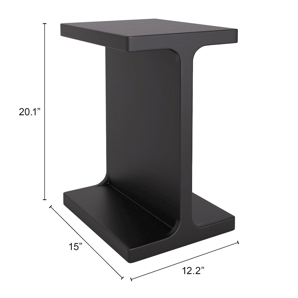 Bama Side Table Black. Picture 7