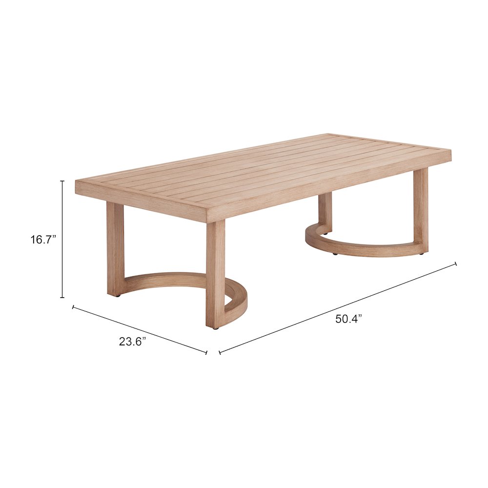 Leto Coffee Table Brown. Picture 7
