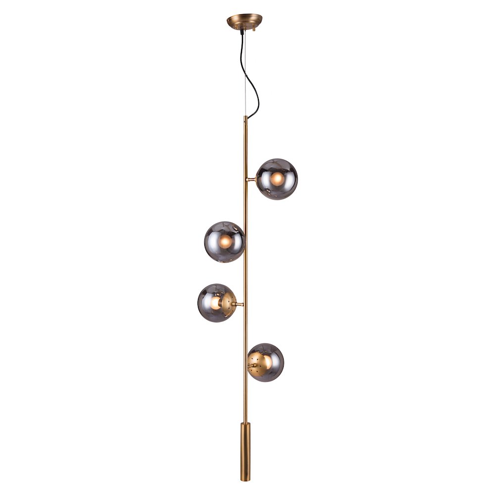 Zatara Ceiling Lamp Brass. Picture 1