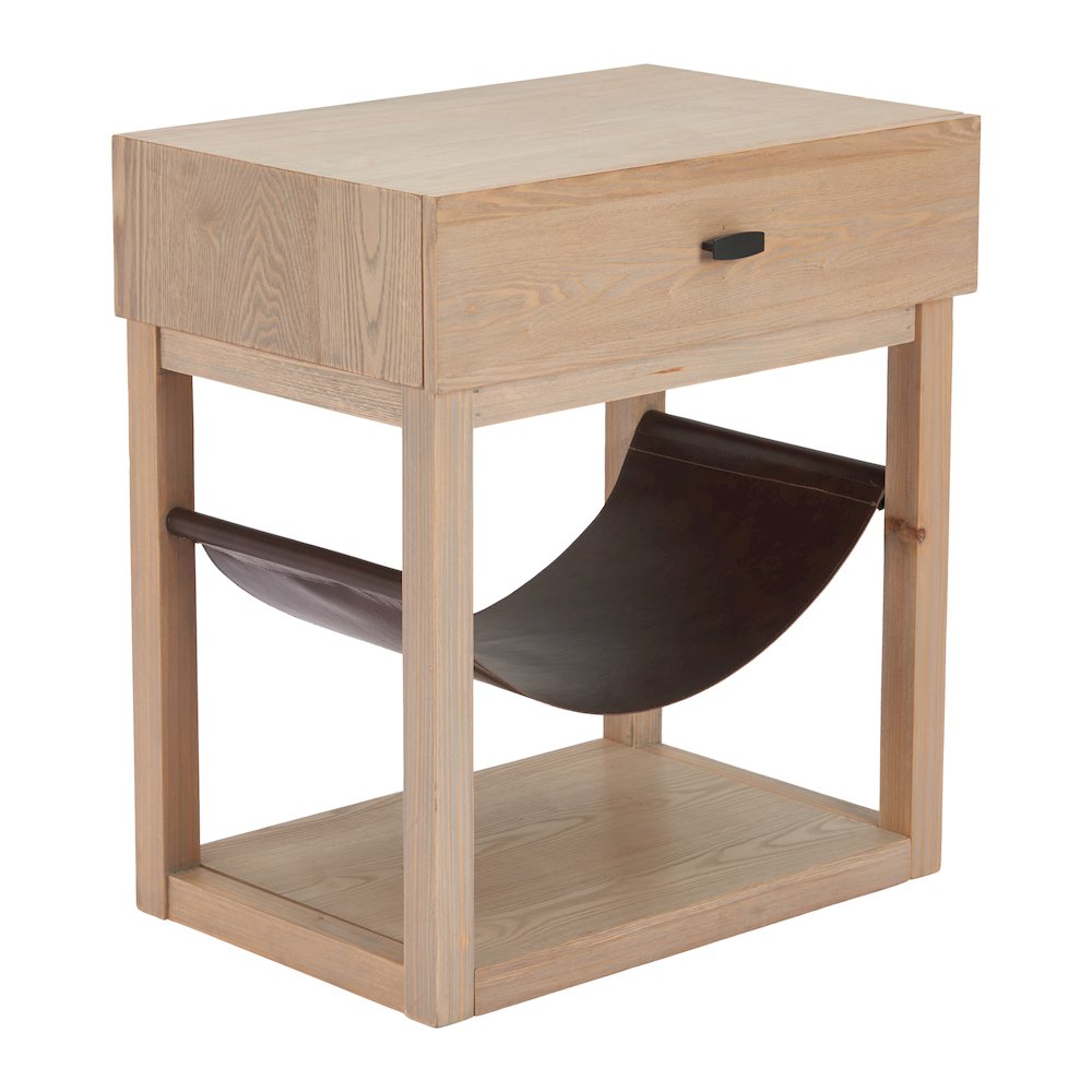 Haram Side Table Natural. Picture 8