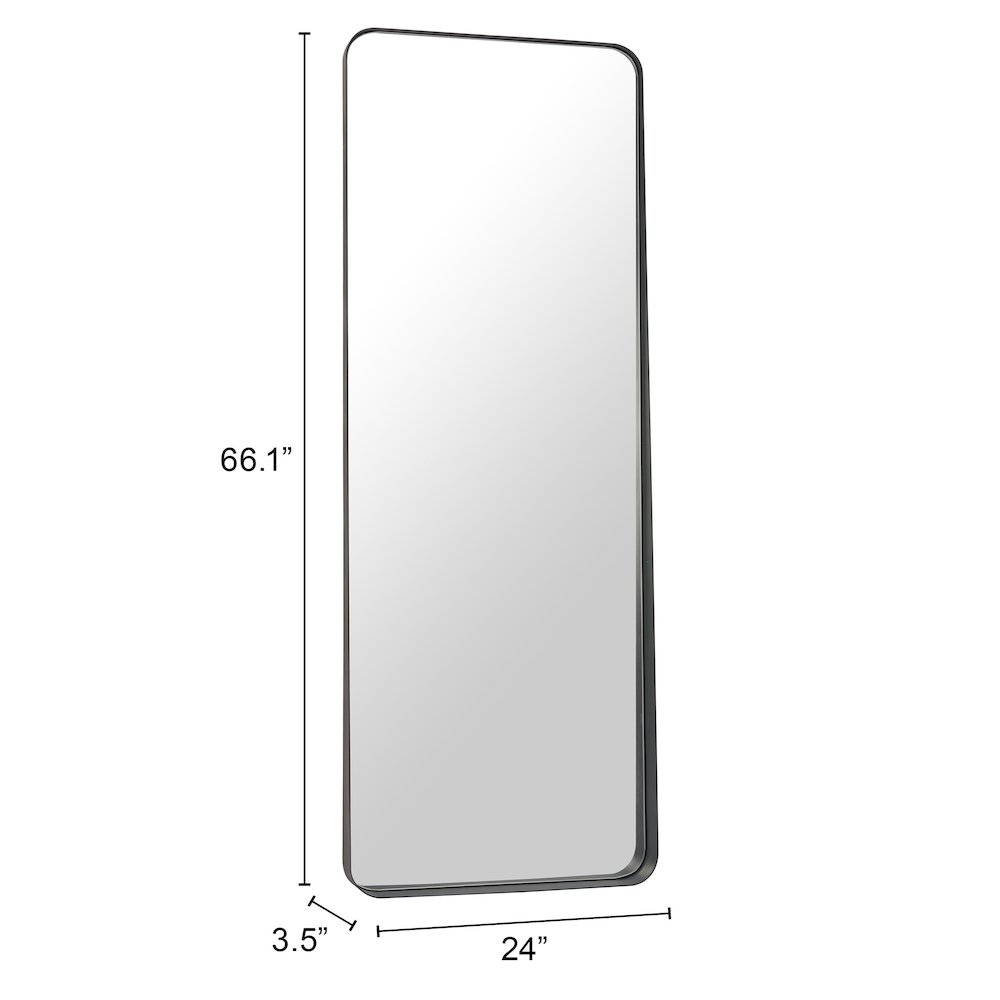 Riga Mirror Black. Picture 5