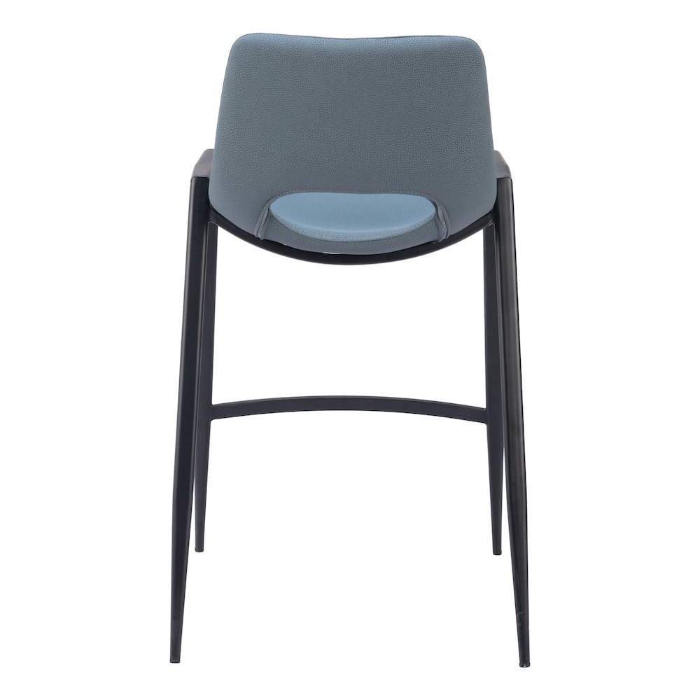 Desi Counter Stool (Set of 2) Azure Gray. Picture 4
