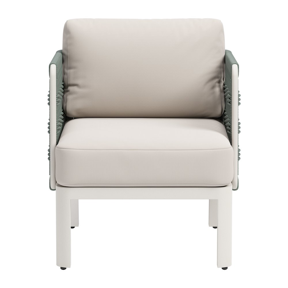 Bridgehampton Armchair White. Picture 3