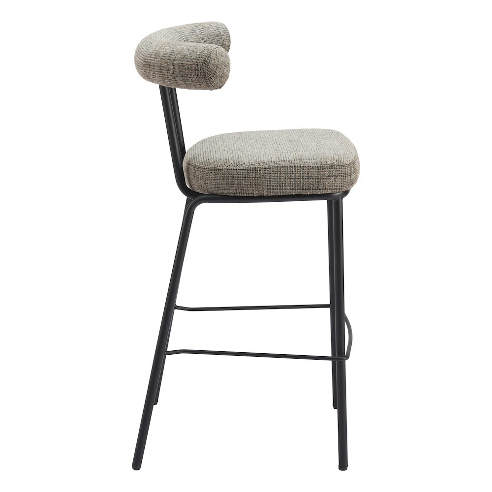 Kede Barstool Green Tweed. Picture 2