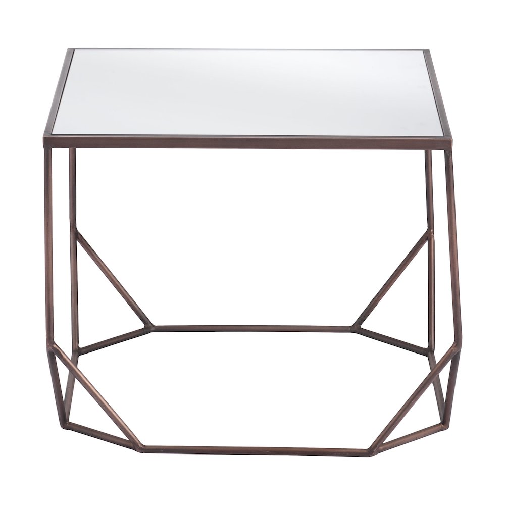 Arzon Coffee Table Set (2-Piece) Bronze. Picture 10