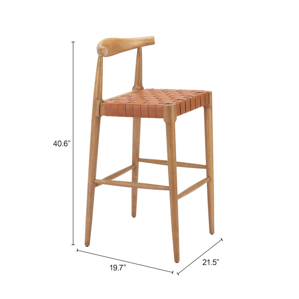 Bandani Barstool Tan. Picture 7
