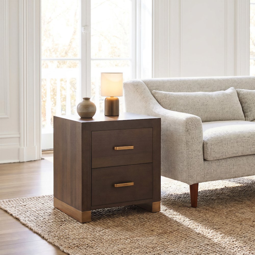 Sivar Side Table Espresso. Picture 2