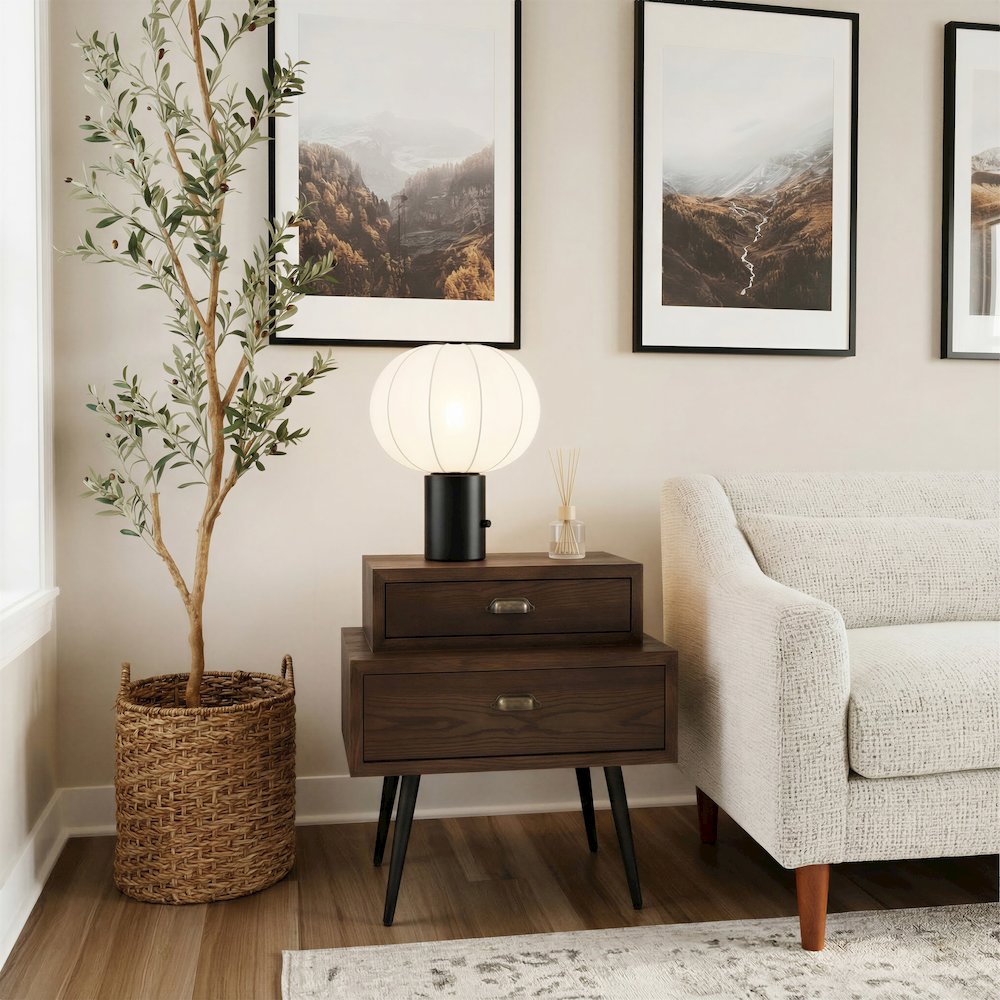Mechy Side Table Brown. Picture 2