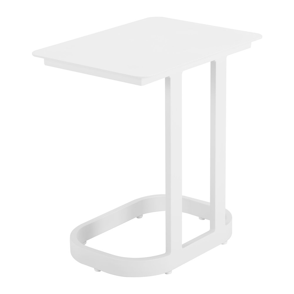 Friss End Table White. Picture 5
