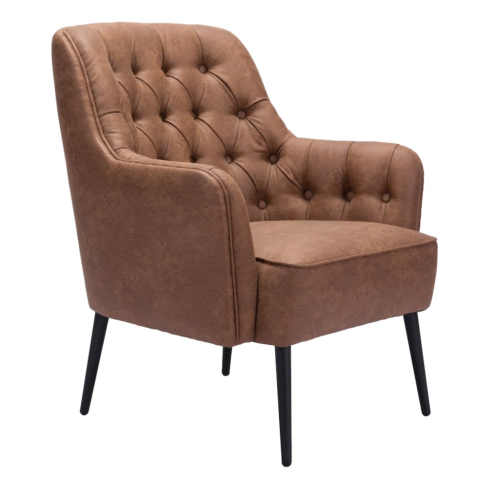 Tasmania Accent Chair Vintage Brown. Picture 9