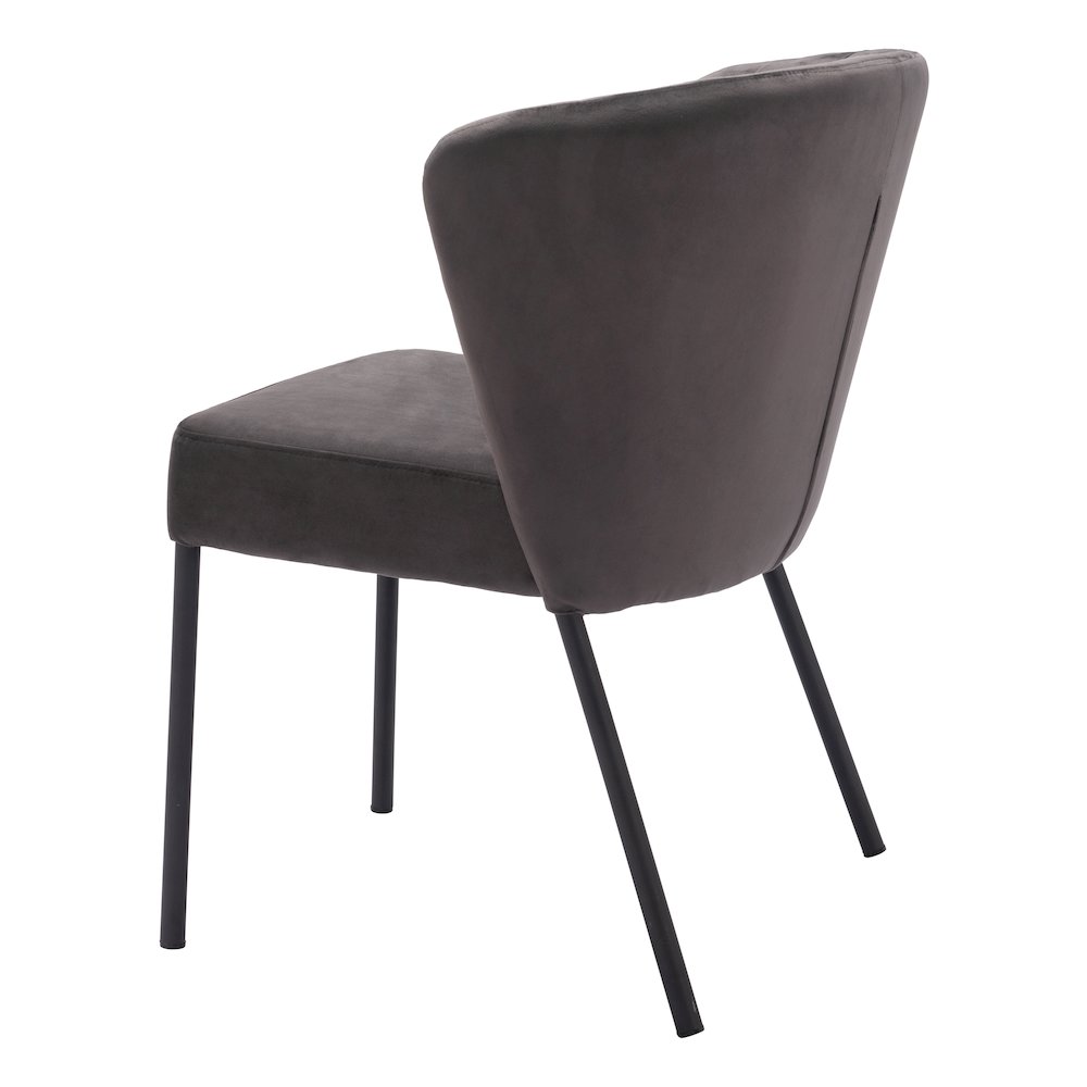 Aimee Dining Chair (Set of 2) Gray. Picture 5