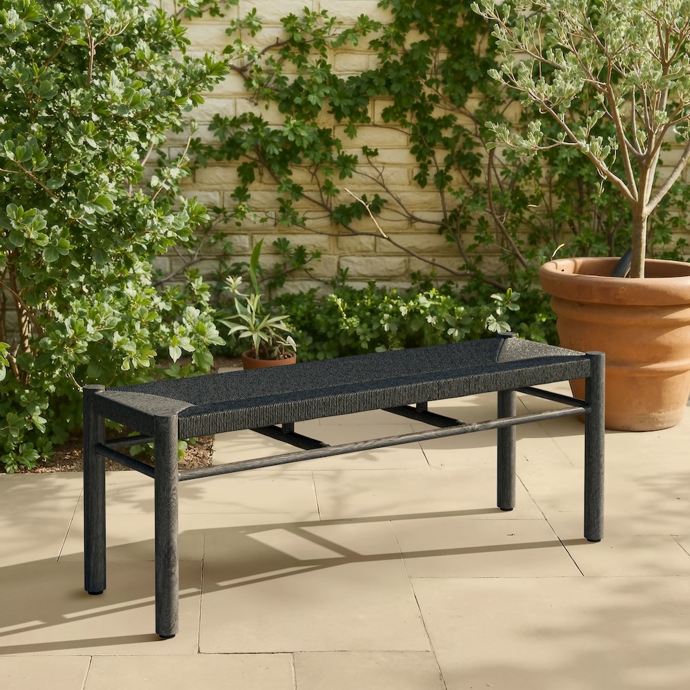 Iska Bench Black. Picture 9