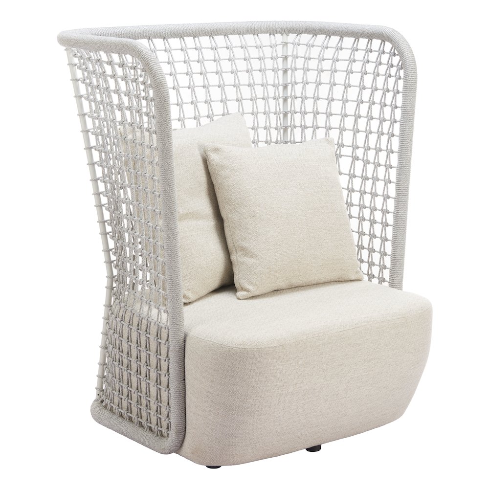 Hudu Accent Chair Beige. Picture 10