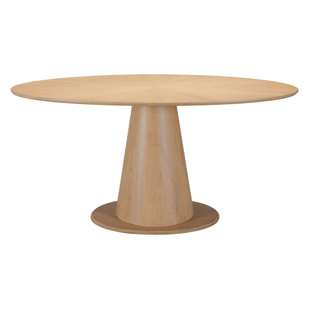 Disque Dining Table Natural. Picture 3