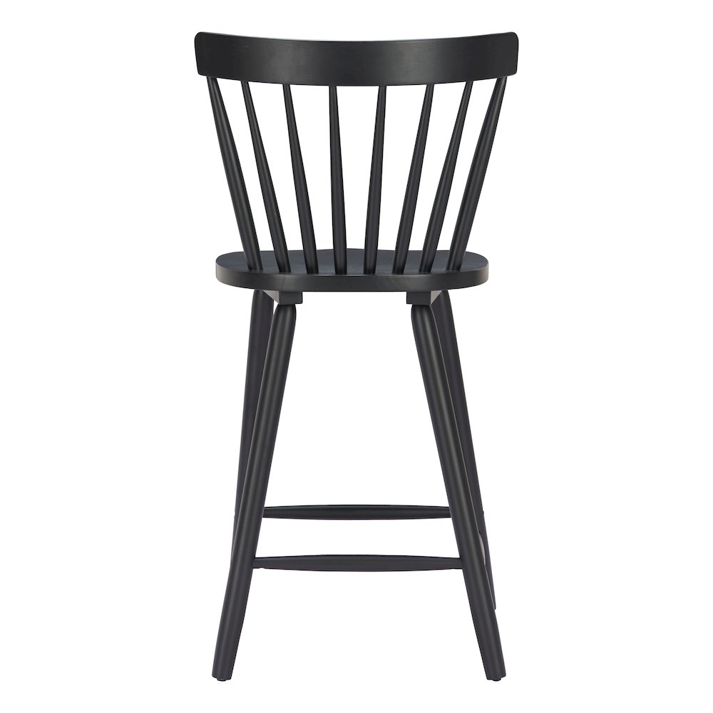 Tyce Counter Stool (Set of 2) Black. Picture 4