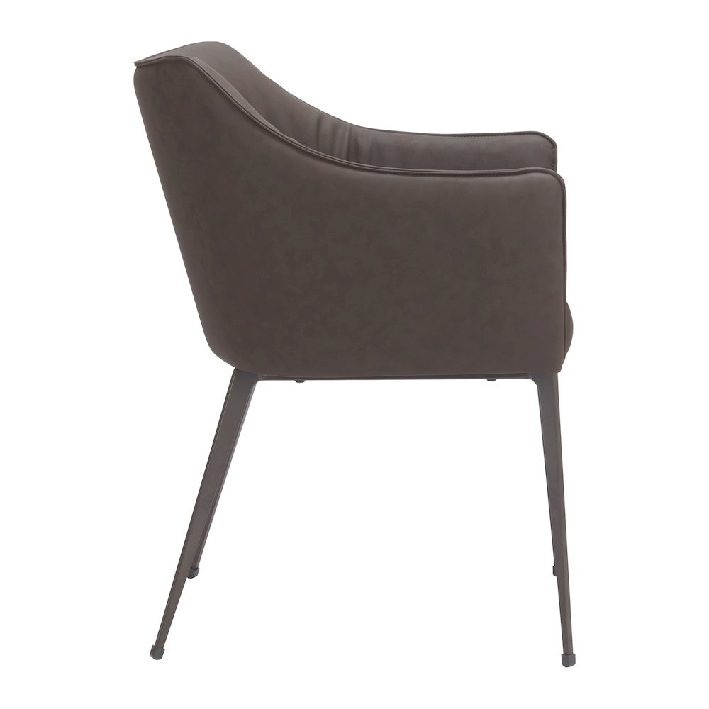 Belmont Dining Chair Brown. Picture 3