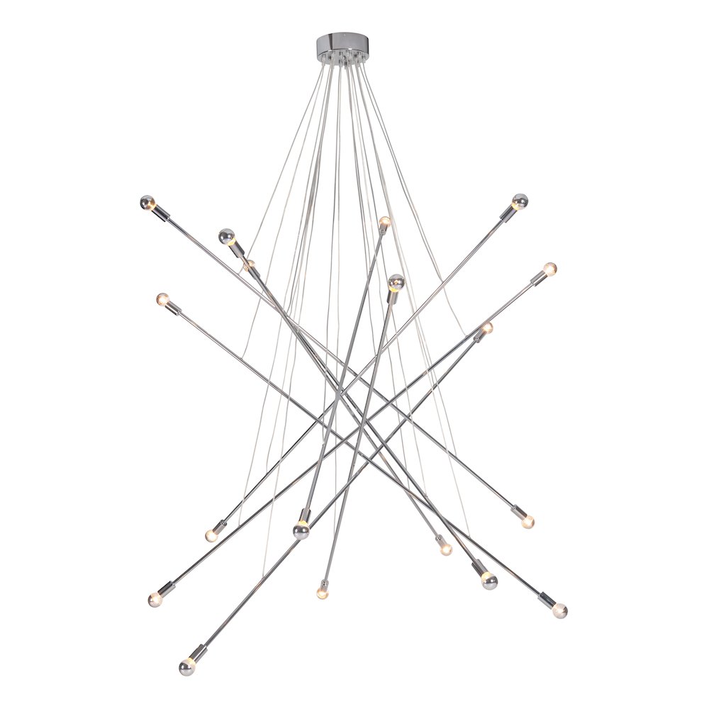 Belief Ceiling Lamp Chrome. Picture 3