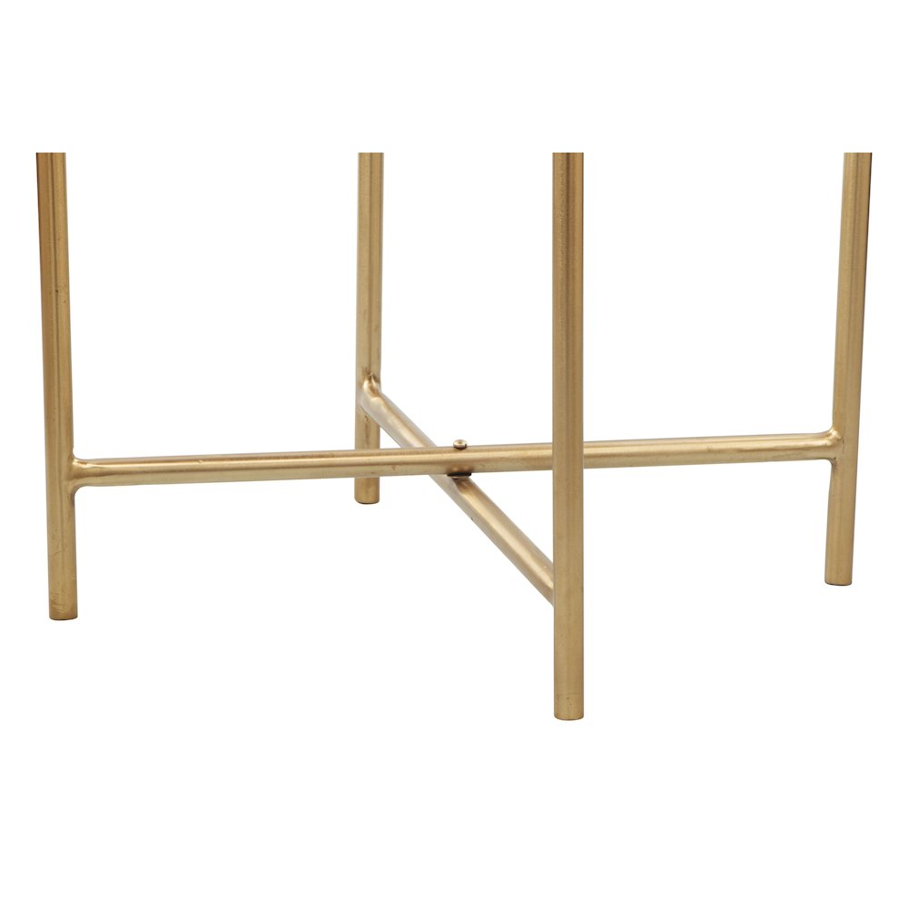 David Side Table Gray & Gold. Picture 5