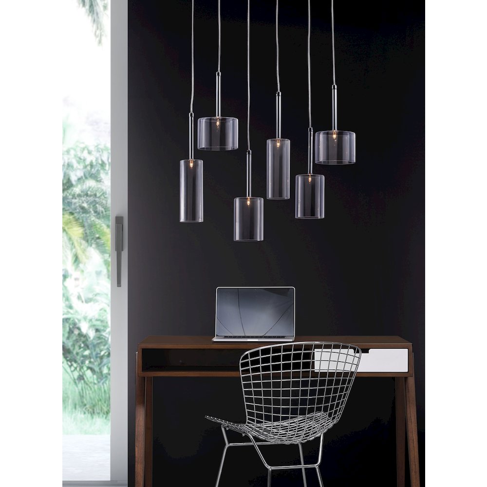 Hale Ceiling Lamp Clear. Picture 6