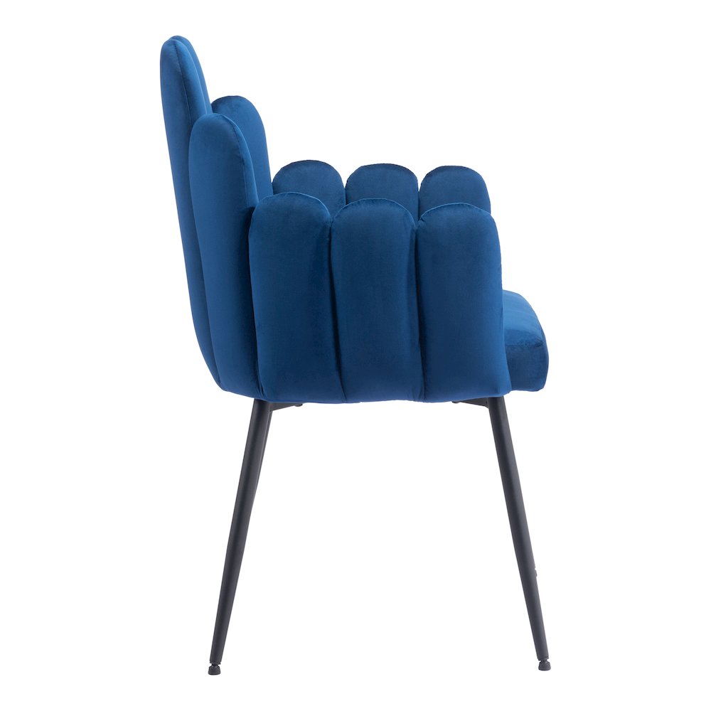 Noosa Dining Chair (Set of 2) Navy Blue. Picture 2