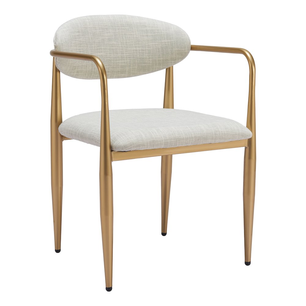 Zens Dining Chair (Set of 2) Quill Gray. Picture 1