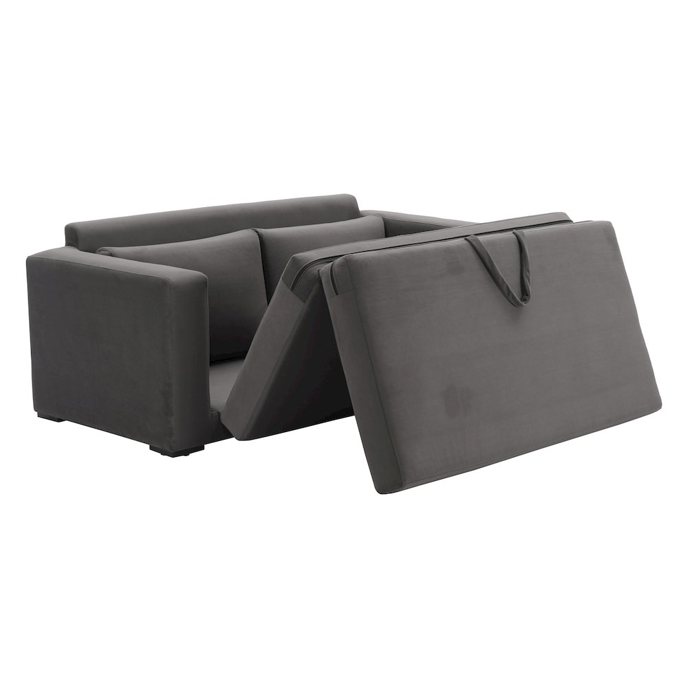 Jide Sleeper Sofa Gray. Picture 8