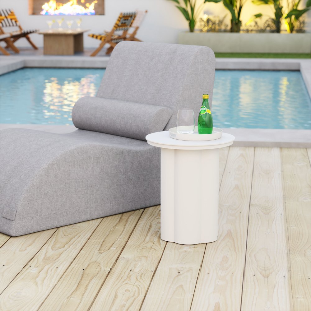Kogur Side Table White. Picture 8