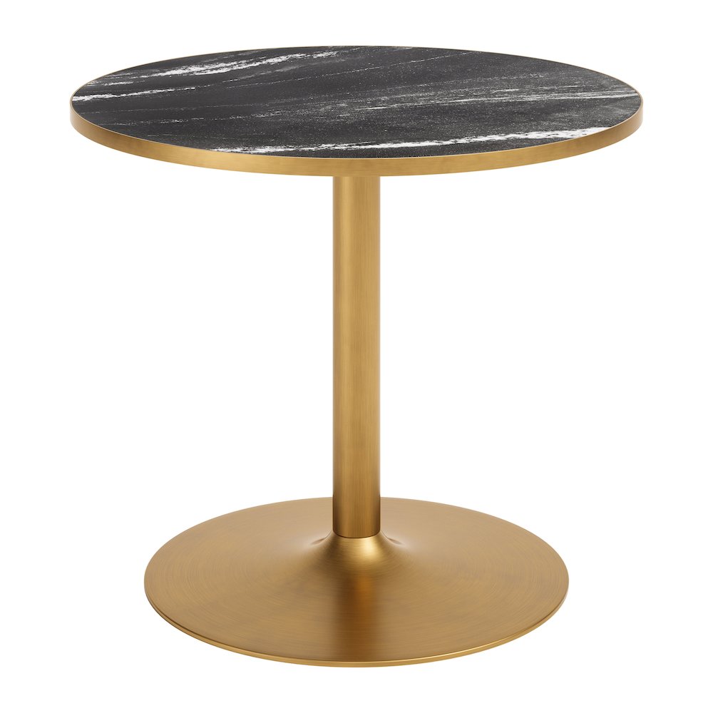 Batu Dining Table Black & Gold. Picture 4