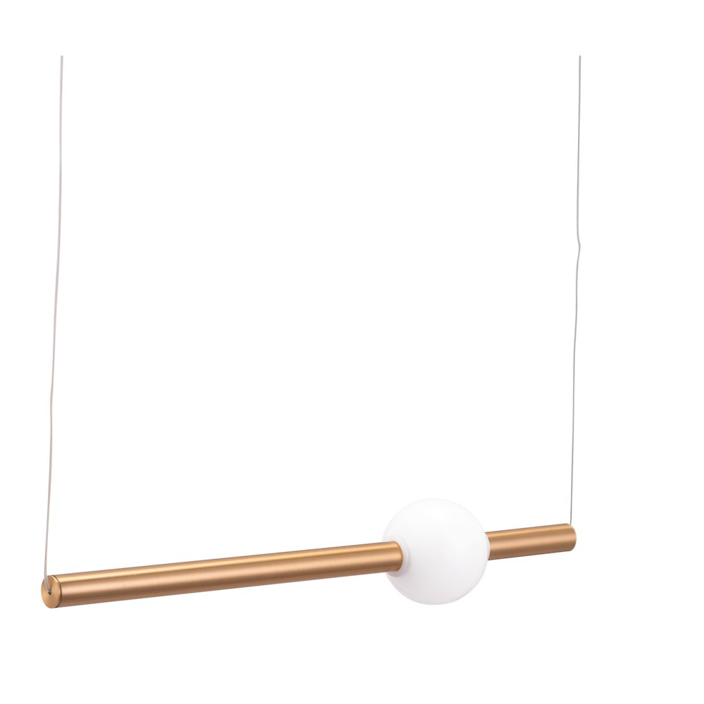 Adeo Ceiling Lamp Brass. Picture 1