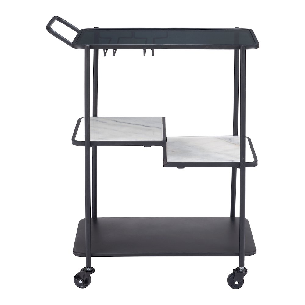 Constanza Bar Cart Black. Picture 3