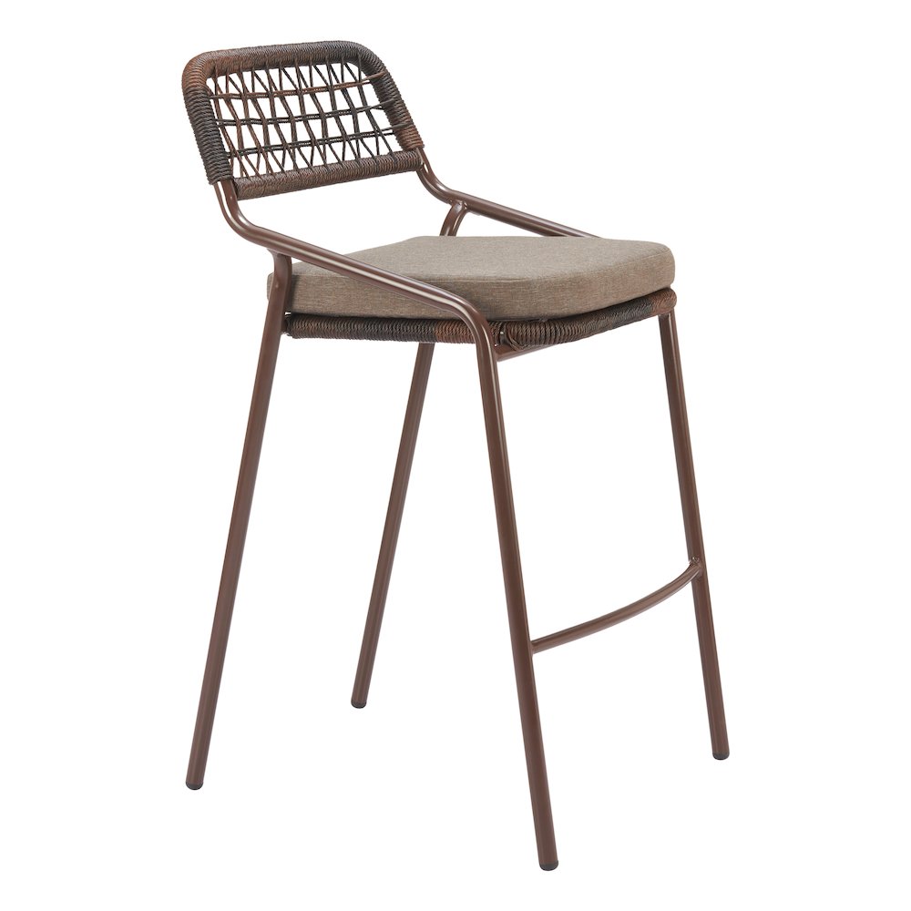 Rio Barstool (Set of 2) Brown. Picture 8