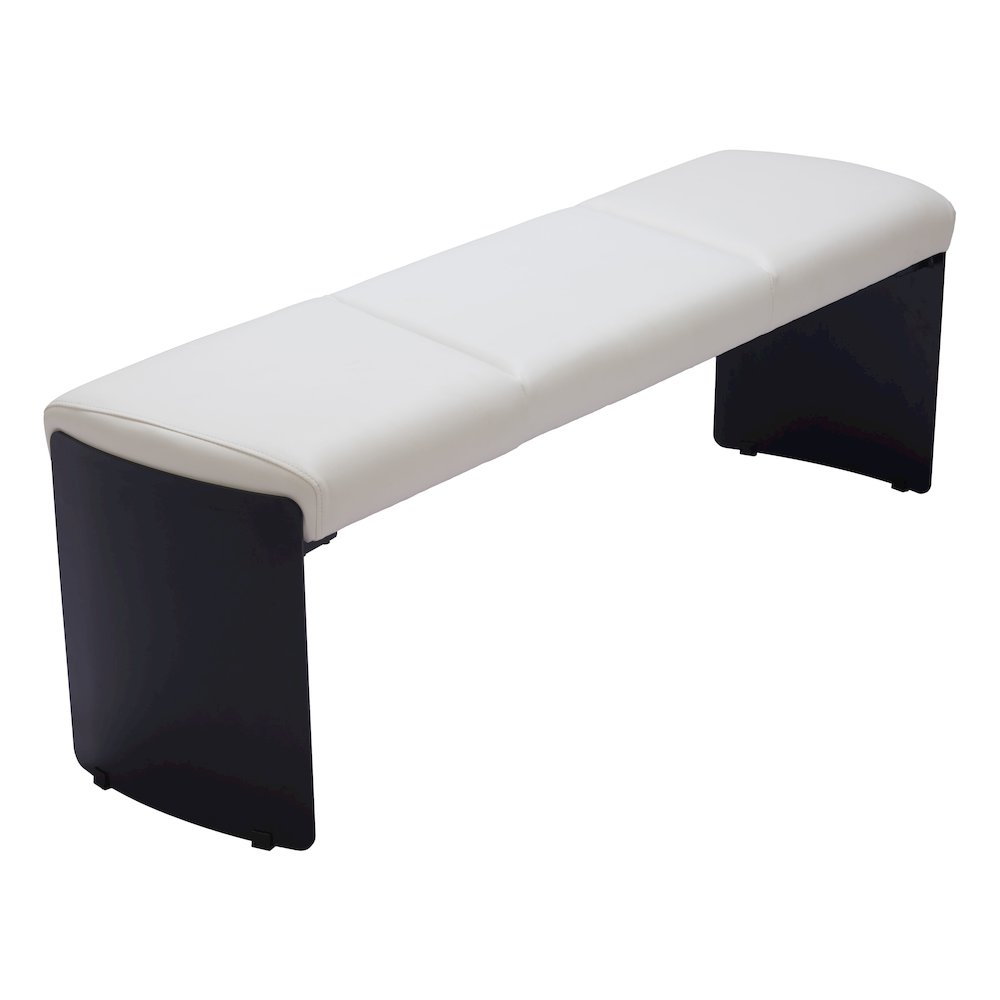 Mur Bench White. Picture 4