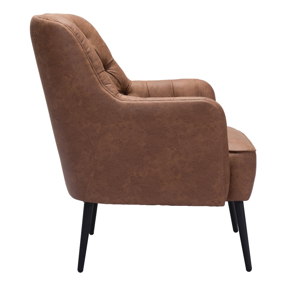 Tasmania Accent Chair Vintage Brown. Picture 2