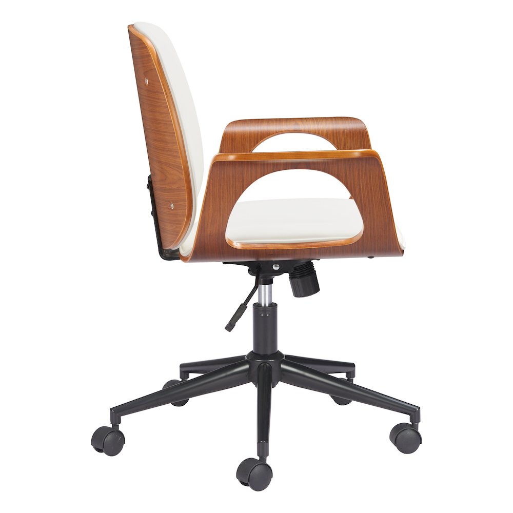 Ali Office Chair White. Picture 2
