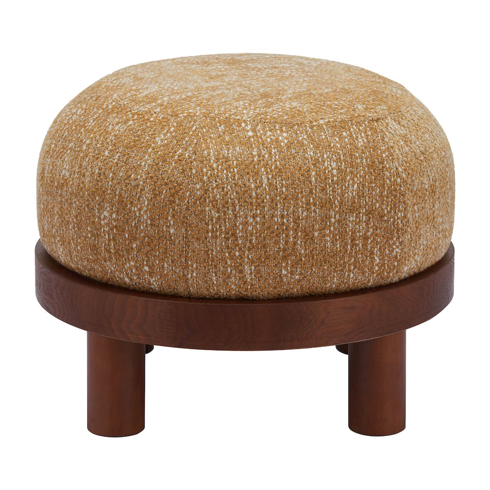 Gome Ottoman Oat Yellow. Picture 3