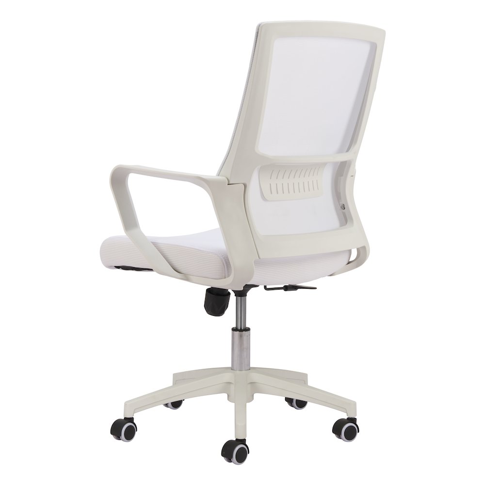 Jett Low Back Office Chair White. Picture 5
