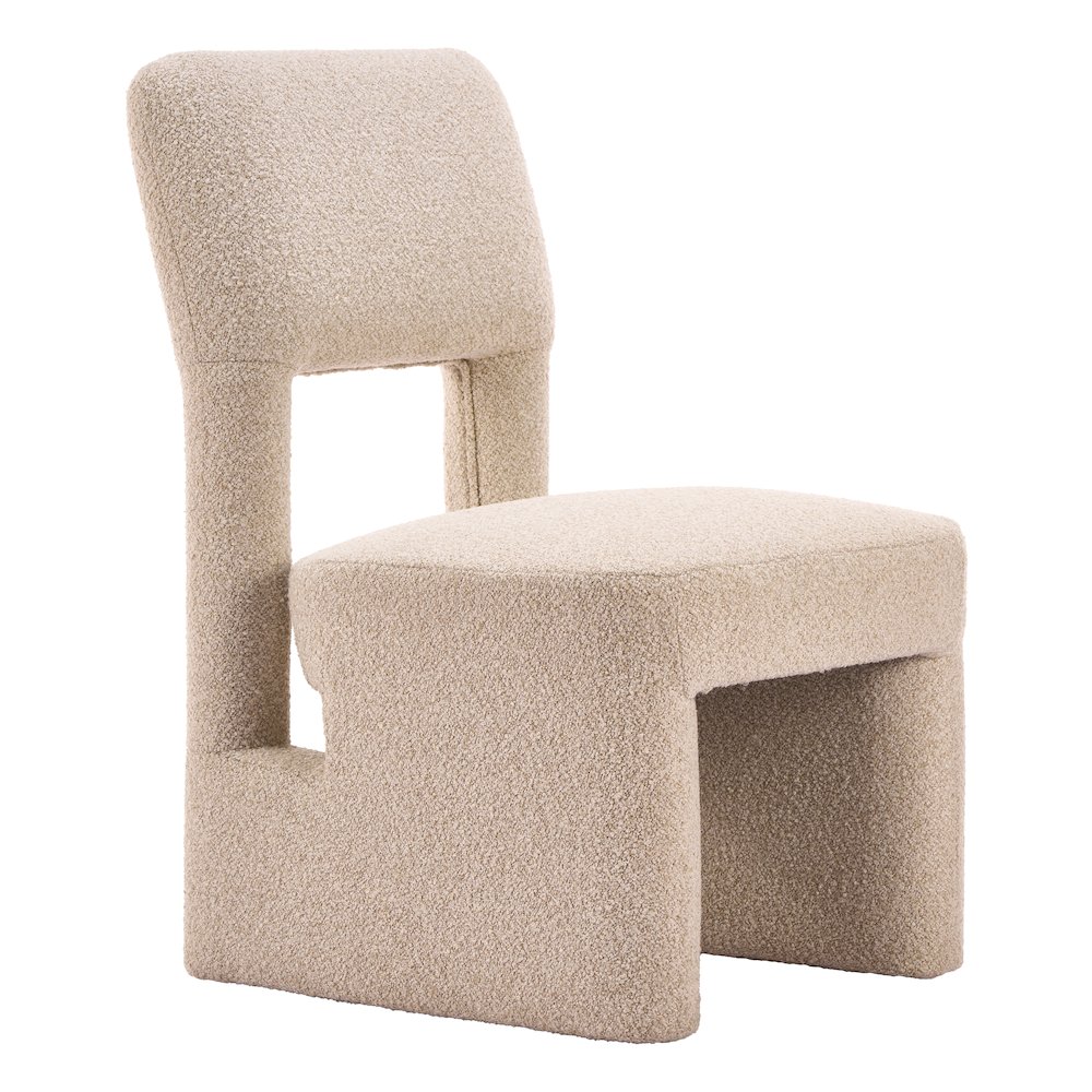 Dewey Dining Chair (Set of 2) Beige. Picture 1
