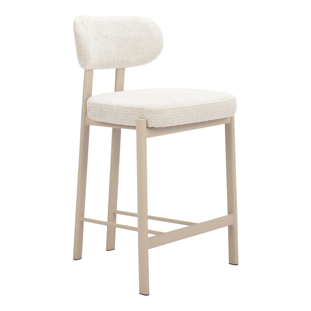 Aurea Counter Stool (Set of 2) Light Gray. Picture 1