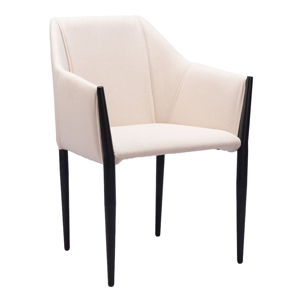Andover Dining Chair (Set of 2) Beige. Picture 1
