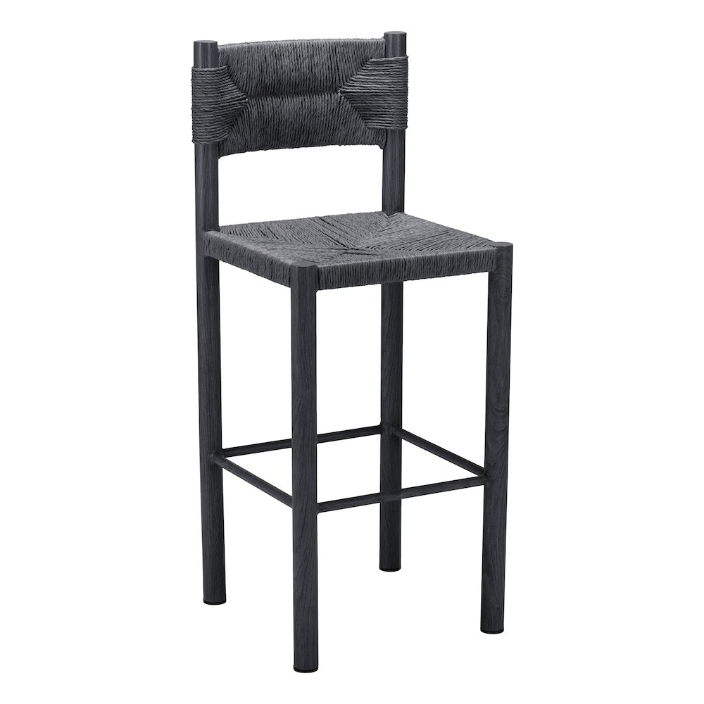 Iska Barstool (Set of 2) Black. Picture 10