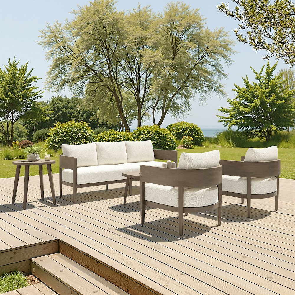 Foret Sofa Beige. Picture 12